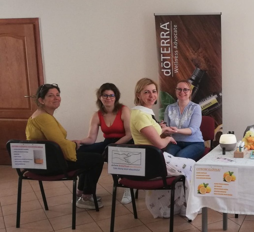 doTERRA illóolajos kézmasszázs